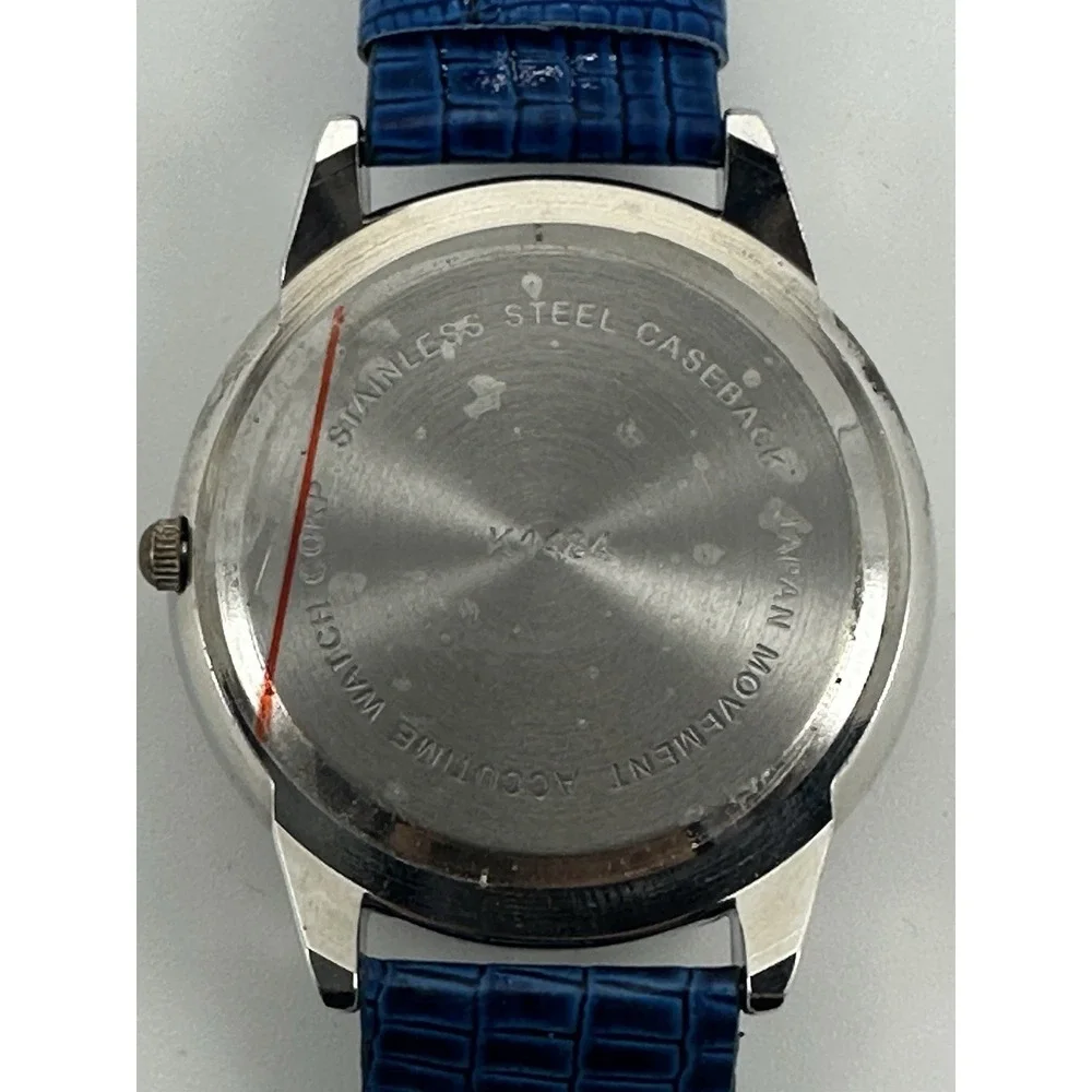 Accutime K1484 New Battery‎ Ladies Watch 43MM 7.75